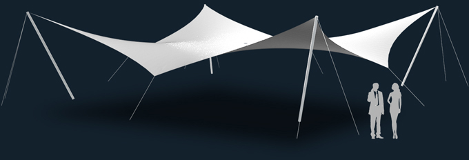 Модель Membrane Sun Sails