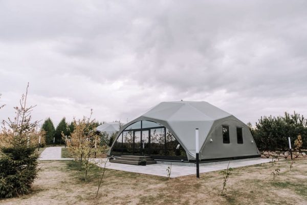 Деревянные шатры в Грузии