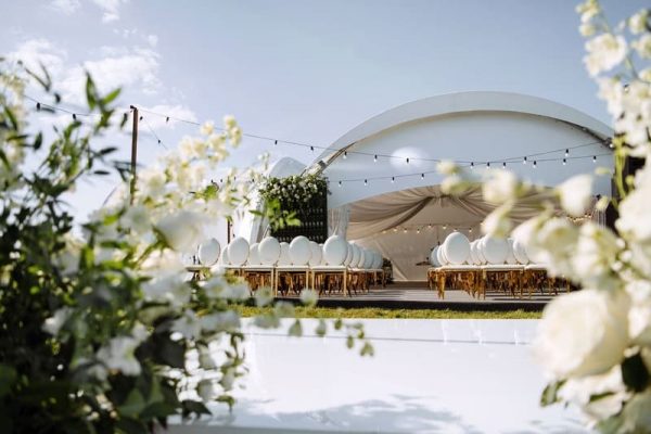 свадебный шатер в Грузии